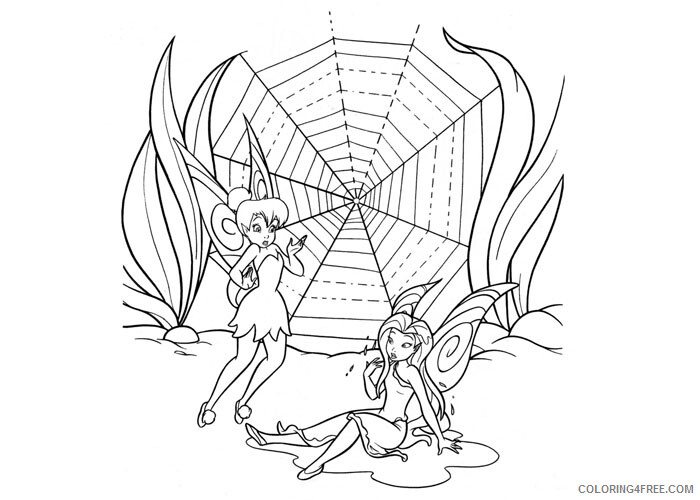 Fantasy Fairies Coloring Pages Fairies Printable 2021 2619 Coloring4free