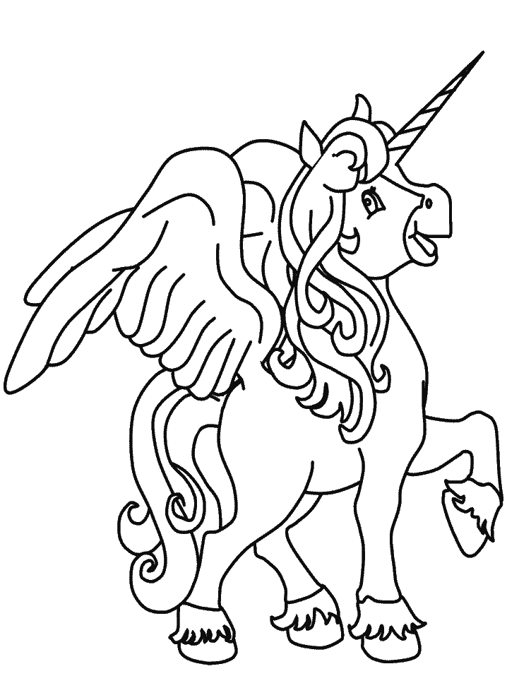 Fantasy Pegasus Coloring Pages 14 Printable 2021 2628 Coloring4free