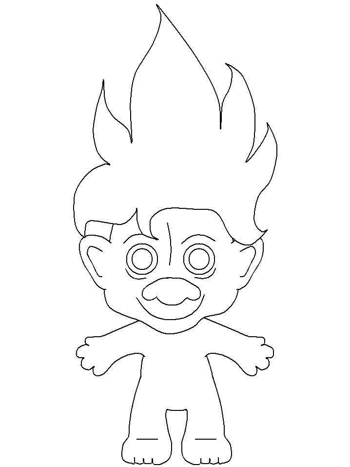 Fantasy Trolls Coloring Pages 4 Printable 2021 2643 Coloring4free