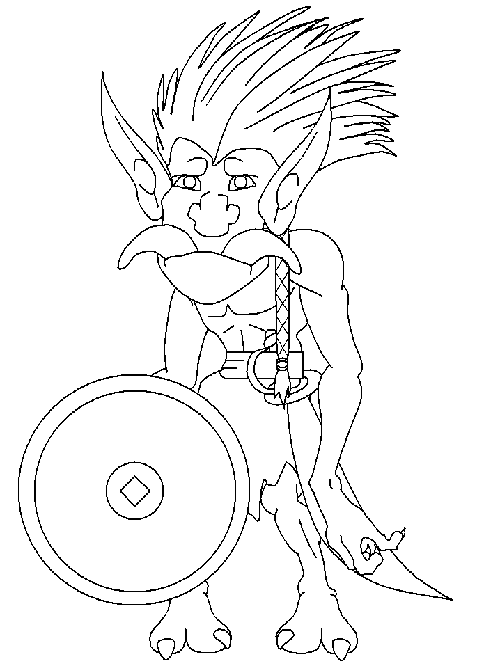 Fantasy Trolls Coloring Pages 8 Printable 2021 2646 Coloring4free