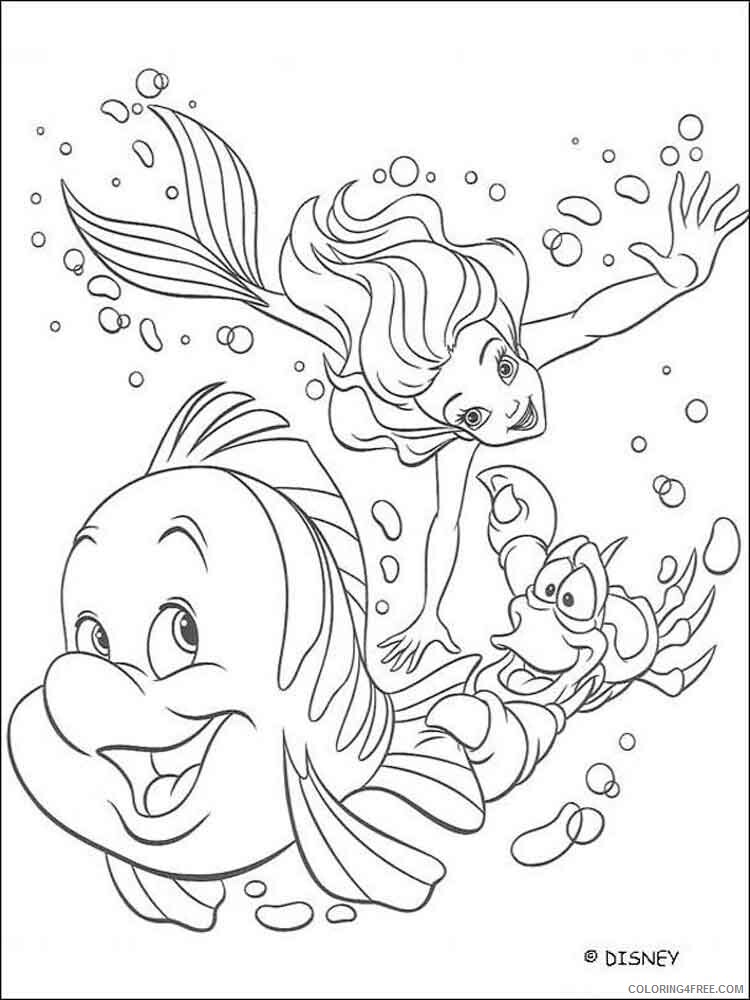 Flounder Coloring Pages flounder 5 Printable 2021 2666 Coloring4free