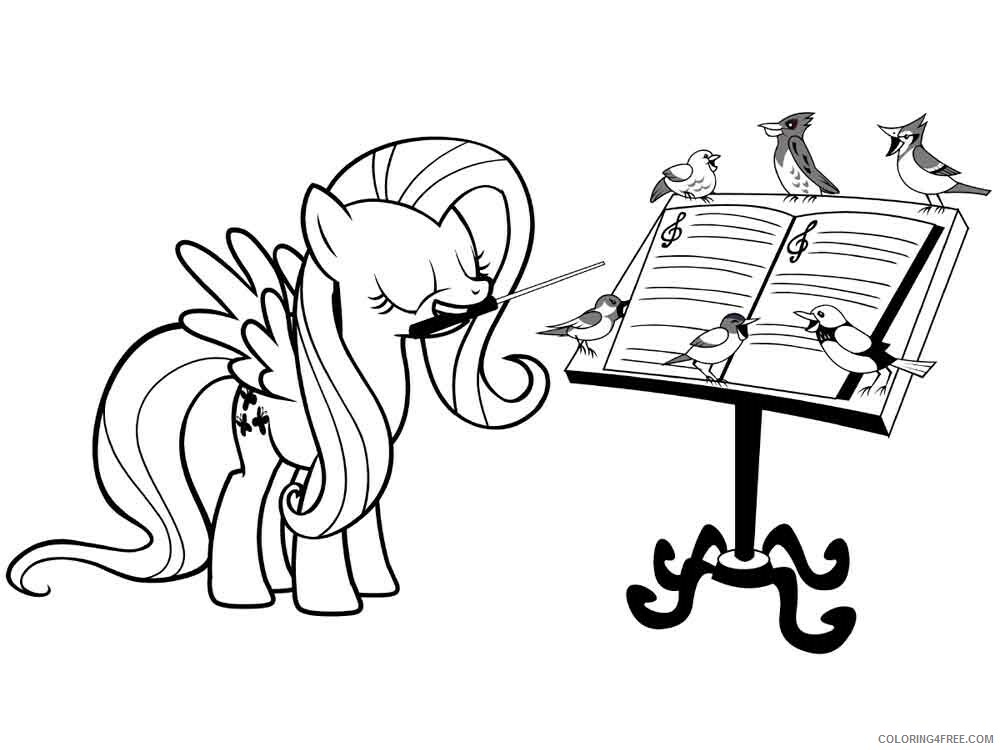 Fluttershy Coloring Pages Fluttershy 1 Printable 2021 2679 Coloring4free