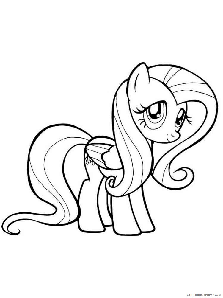 Fluttershy Coloring Pages Fluttershy 3 Printable 2021 2682 Coloring4free