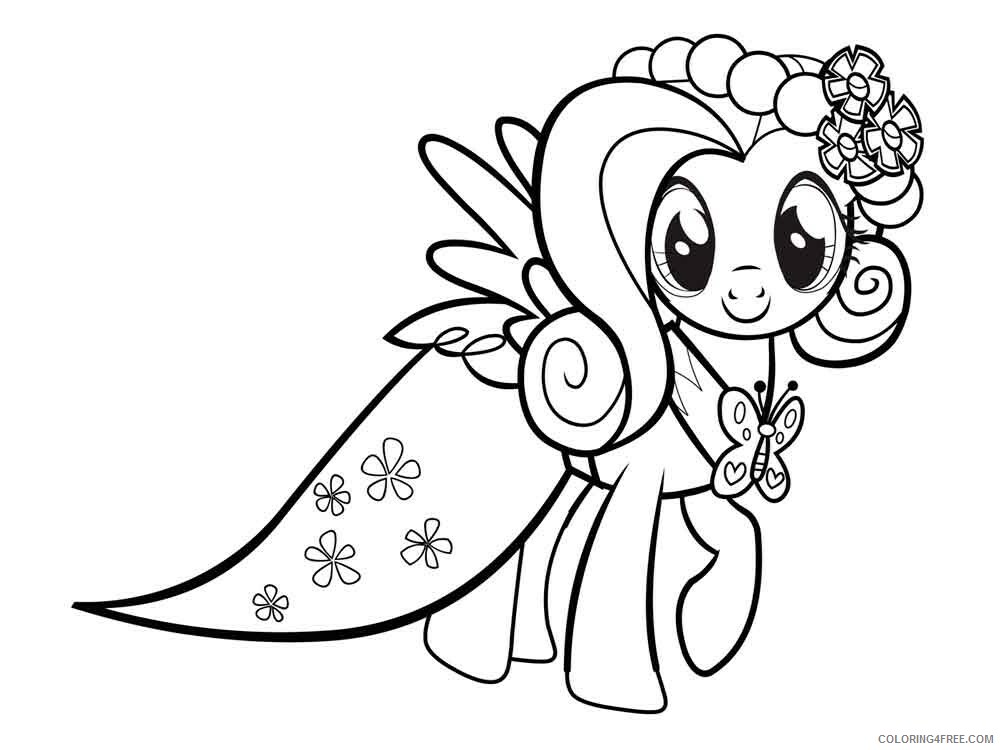 Fluttershy Coloring Pages Fluttershy 7 Printable 2021 2685 Coloring4free
