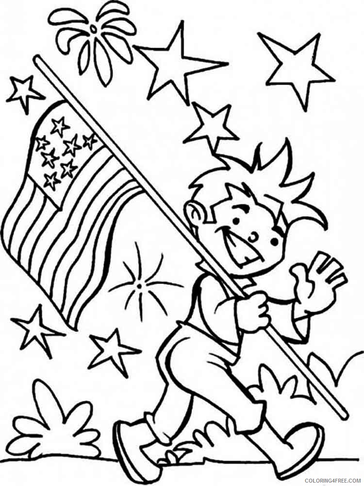 Fourth of July Coloring Pages fourth of july 17 Printable 2021 2738 Coloring4free