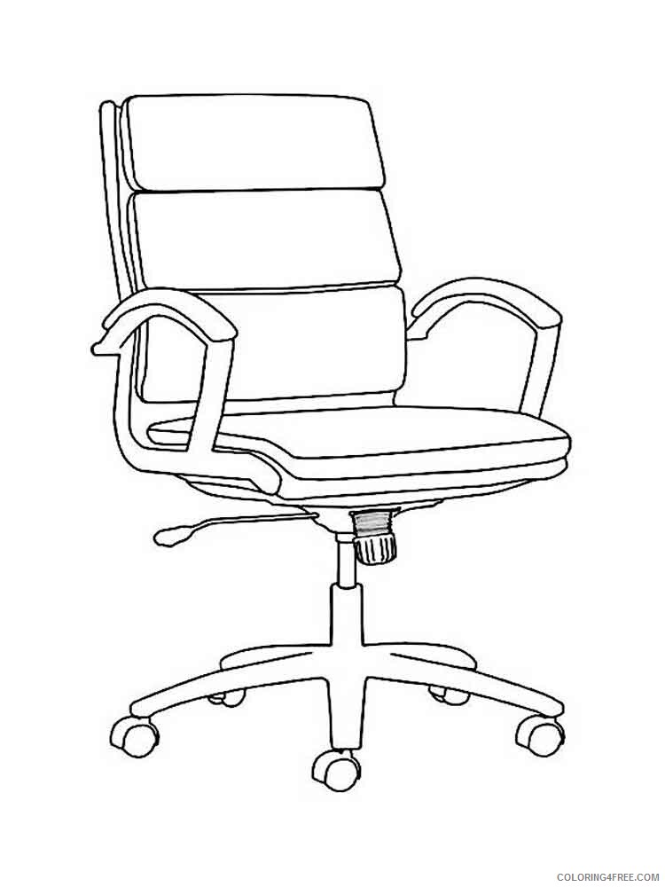 Furniture Coloring Pages Furniture 11 Printable 2021 2751 Coloring4free