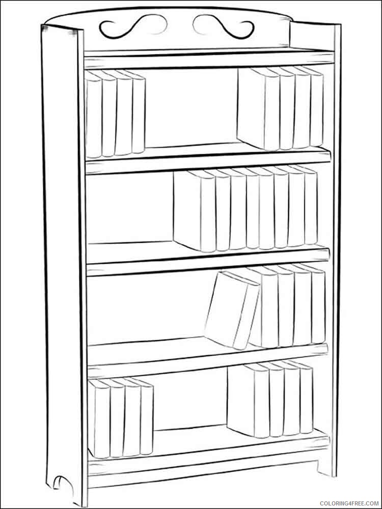 Furniture Coloring Pages Furniture 12 Printable 2021 2752 Coloring4free
