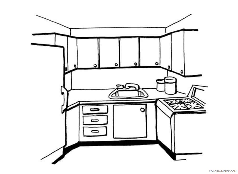 Furniture Coloring Pages Furniture 27 Printable 2021 2760 Coloring4free