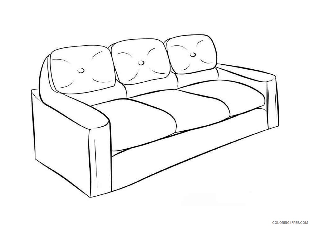 Furniture Coloring Pages Furniture 31 Printable 2021 2762 Coloring4free