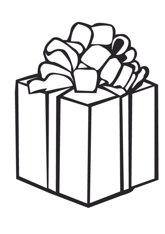 Gifts Coloring Pages Gift Printable 2021 2886 Coloring4free