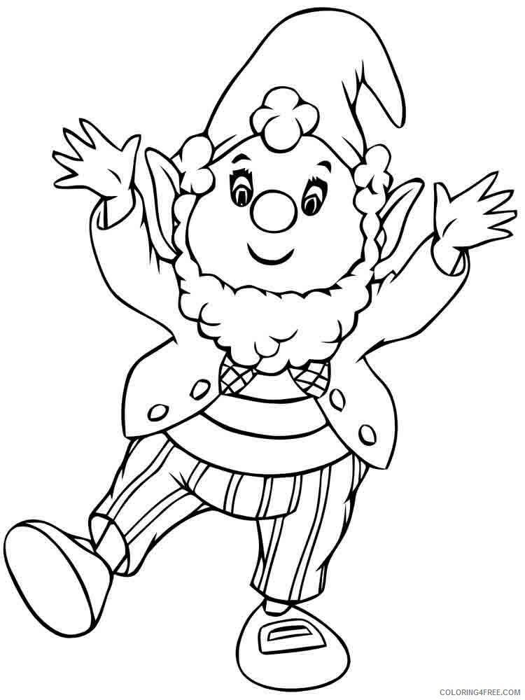 Gnomes Coloring Pages Gnomes 15 Printable 2021 2966 Coloring4free