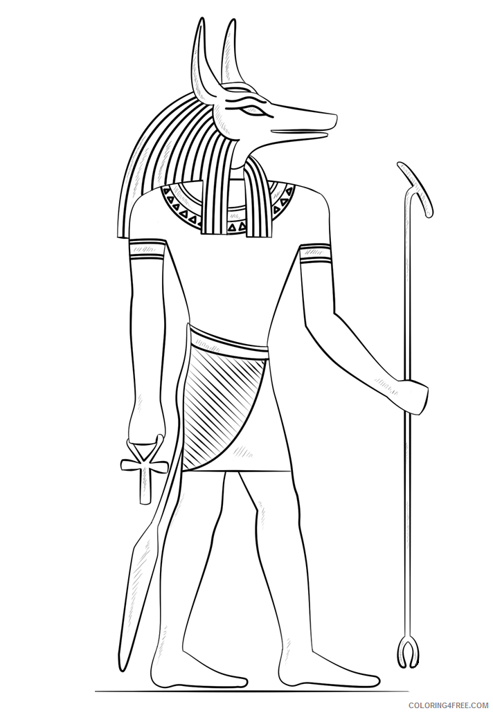 God Coloring Pages 1548756518_anubis the god of death Printable 2021 2980 Coloring4free