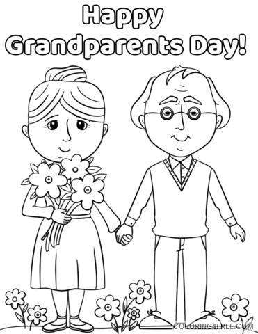 Grandparents Coloring Pages Grandparents Day Printable 2021 3025 Coloring4free