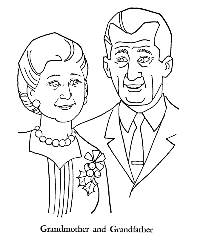Grandparents Coloring Pages Love My Grandparents Day Printable 2021 3032 Coloring4free