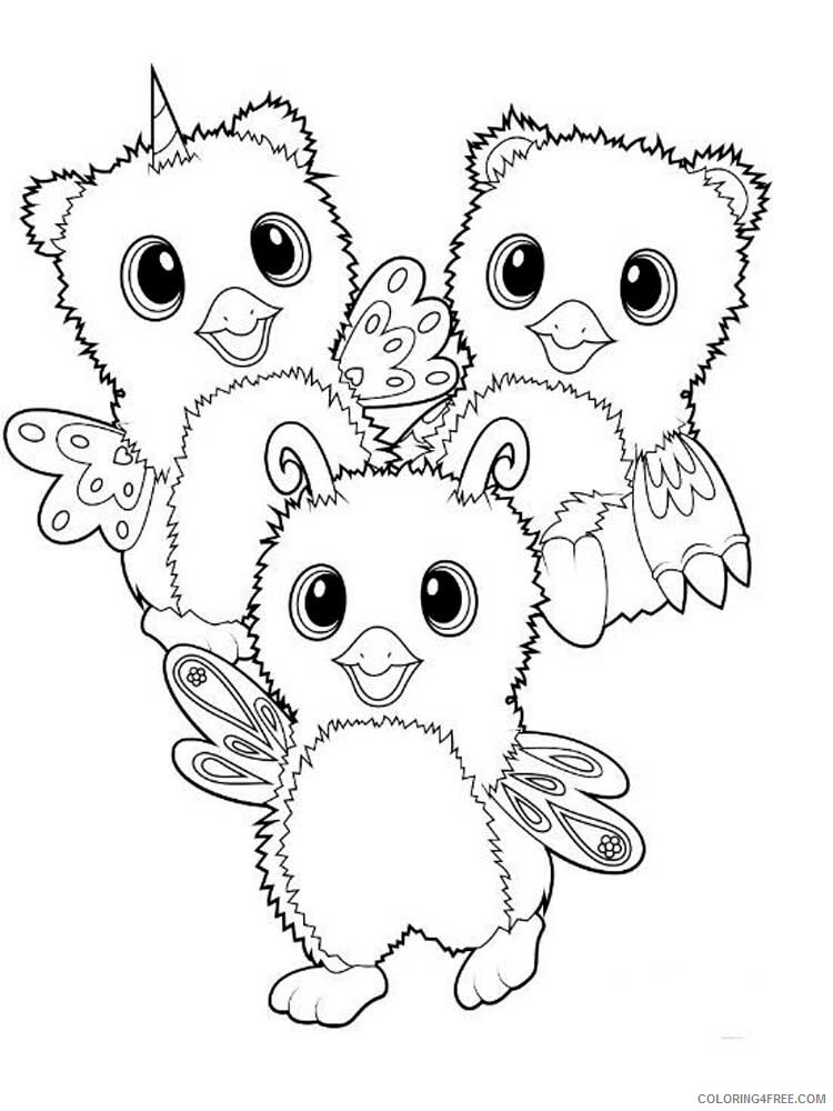 Hatchimals Coloring Pages Hatchimals 2 Printable 2021 3084 Coloring4free