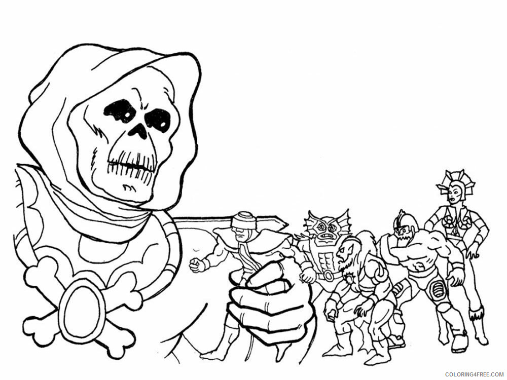 He Man Coloring Pages he man for boys 13 Printable 2021 3262 Coloring4free