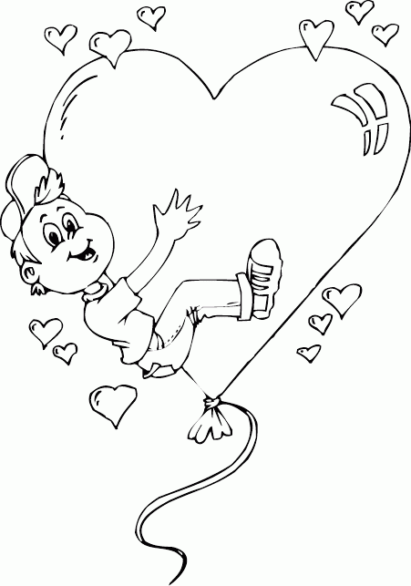 Heart Coloring Pages Cute Heart Sheets to Print Printable 2021 3144 Coloring4free