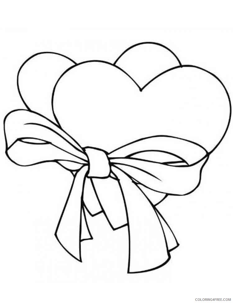 Heart Coloring Pages heart 2 Printable 2021 3157 Coloring4free