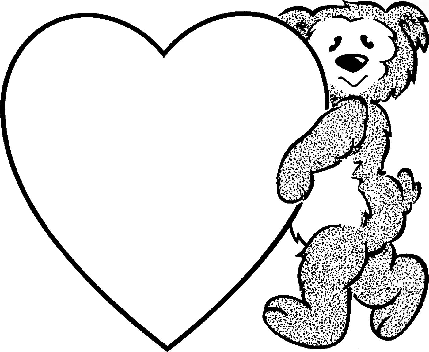 Heart Coloring Pages hearts_cl_09 Printable 2021 3175 Coloring4free