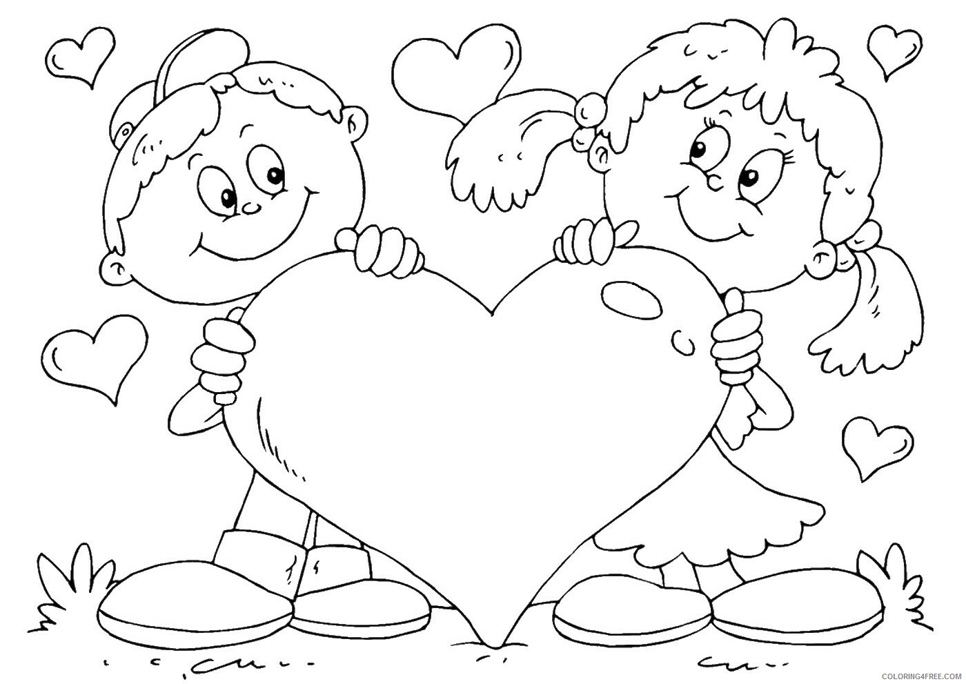 Hearts Coloring Pages hearts_cl_24 Printable 2021 3246 Coloring4free