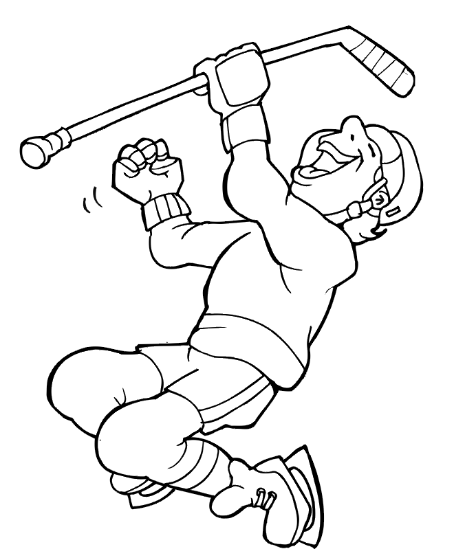 Hockey Coloring Pages Hockey Photos Printable 2021 3320 Coloring4free