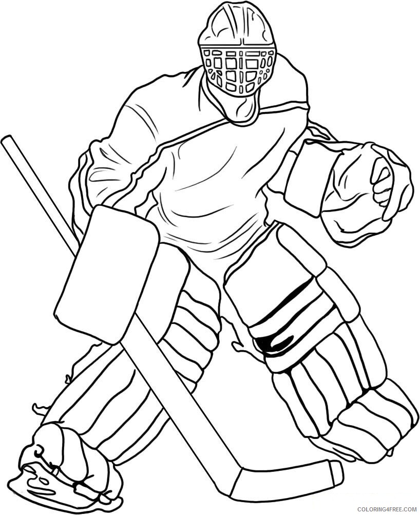 Hockey Coloring Pages Hockey Printable 2021 3307 Coloring4free
