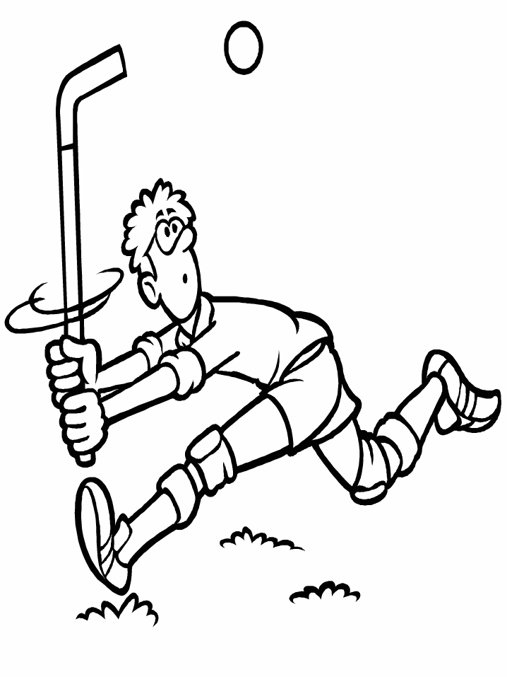 Hockey Coloring Pages fieldhockey Printable 2021 3287 Coloring4free