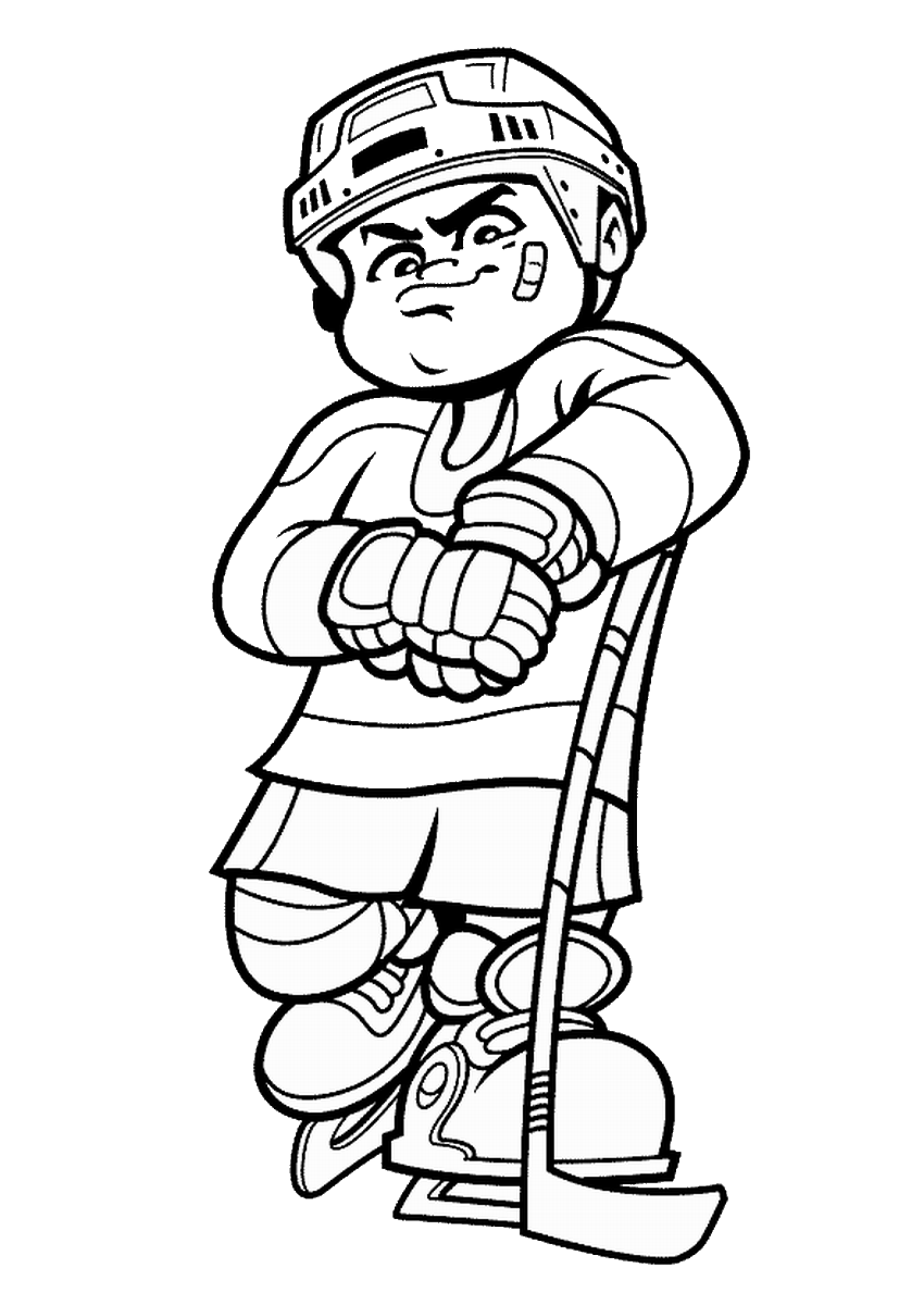 Hockey Coloring Pages hockey_coloring16 Printable 2021 3292 Coloring4free