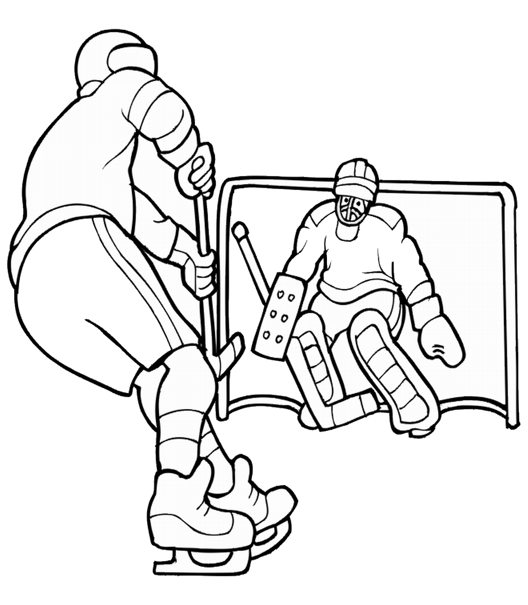 Hockey Coloring Pages hockey_coloring8 Printable 2021 3299 Coloring4free