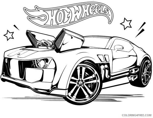 Hot Wheels Coloring Pages Free Hot Wheels Printable 2021 3340 Coloring4free