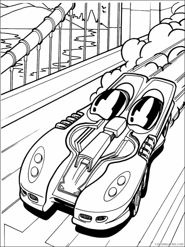 Hot Wheels Coloring Pages Hot Wheels 11 Printable 2021 3406 Coloring4free