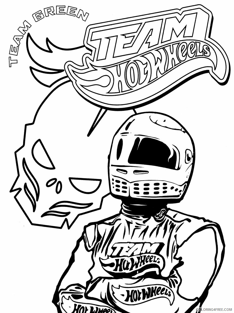Hot Wheels Coloring Pages Hot Wheels 30 Printable 2021 3428 Coloring4free