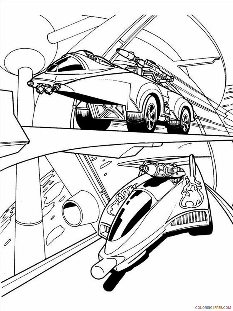Hot Wheels Coloring Pages Hot Wheels 8 Printable 2021 3442 Coloring4free