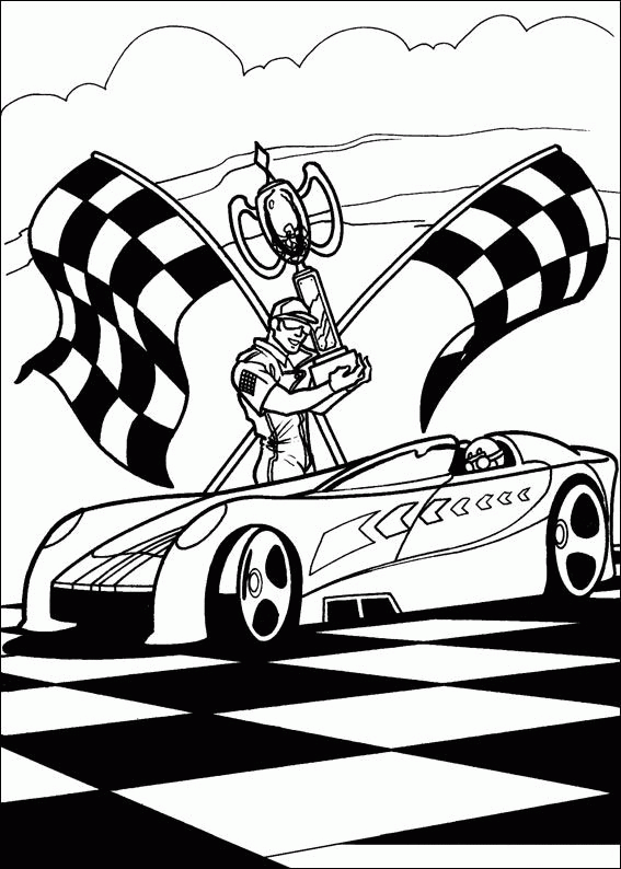 Hot Wheels Coloring Pages hot wheels 14 Printable 2021 3410 Coloring4free