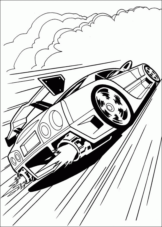 Hot Wheels Coloring Pages hot wheels 2 Printable 2021 3415 Coloring4free