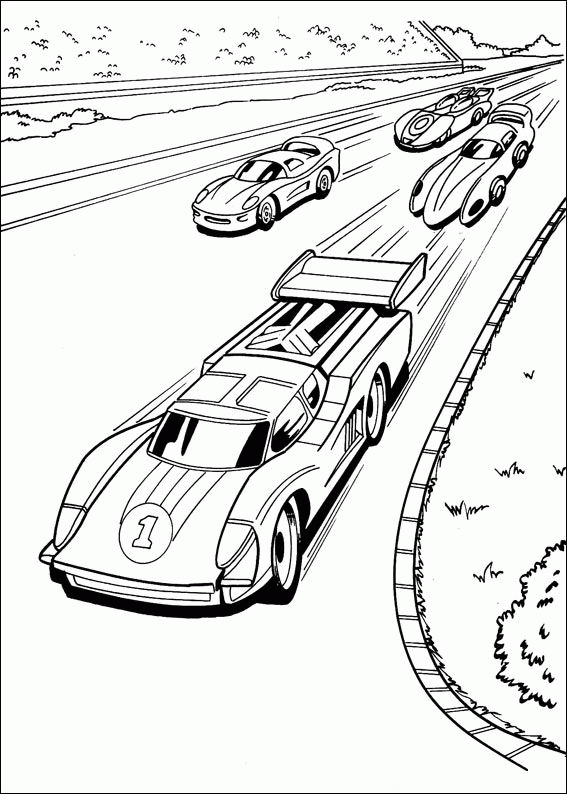 Hot Wheels Coloring Pages hot wheels 27 Printable 2021 3423 Coloring4free