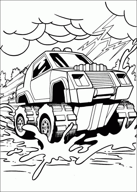 Hot Wheels Coloring Pages hot wheels 32 Printable 2021 3429 Coloring4free