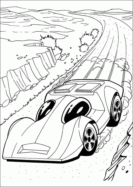 Hot Wheels Coloring Pages hot wheels 33 Printable 2021 3430 Coloring4free