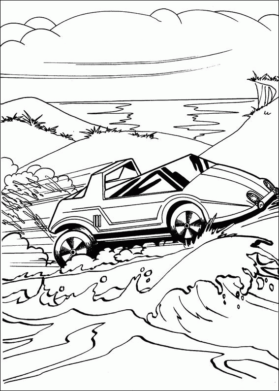 Hot Wheels Coloring Pages hot wheels 35 Printable 2021 3432 Coloring4free
