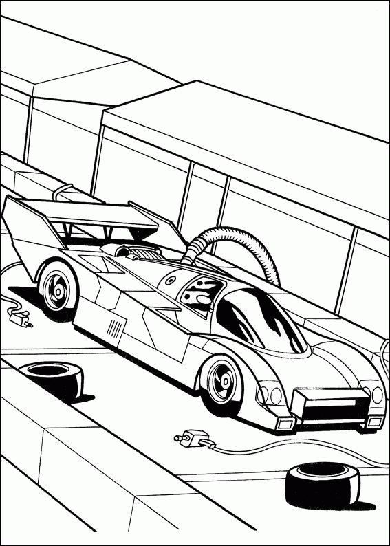Hot Wheels Coloring Pages hot wheels 4 Printable 2021 3435 Coloring4free