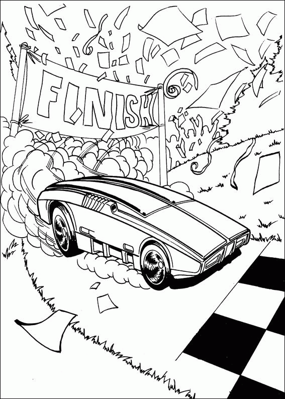 Hot Wheels Coloring Pages hot wheels 50TP5 Printable 2021 3360 Coloring4free