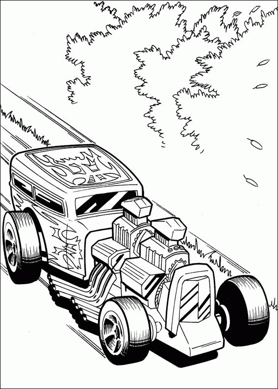 Hot Wheels Coloring Pages hot wheels 8 Printable 2021 3441 Coloring4free
