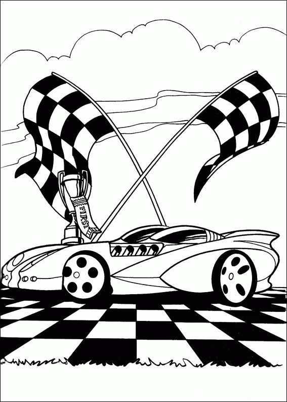 Hot Wheels Coloring Pages hot wheels H6xzY Printable 2021 3372 Coloring4free
