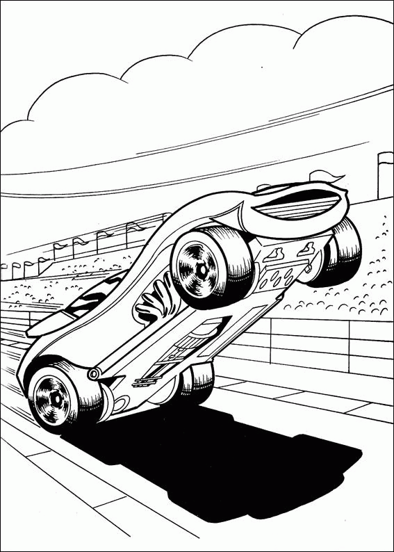 Hot Wheels Coloring Pages hot wheels k17Zl Printable 2021 3376 Coloring4free