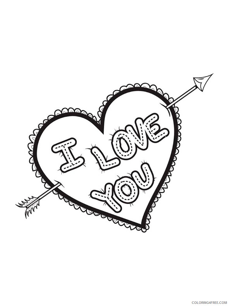 I Love You Coloring Pages I Love you 17 Printable 2021 3474 Coloring4free