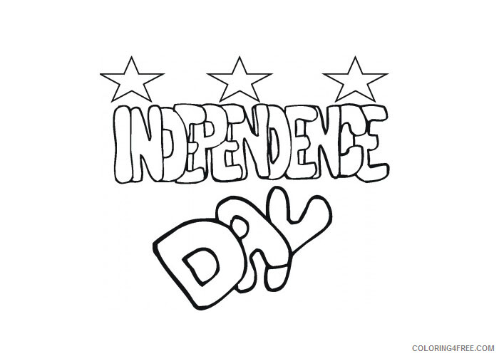 Independence Day Coloring Pages Independence day Printable 2021 3517 Coloring4free