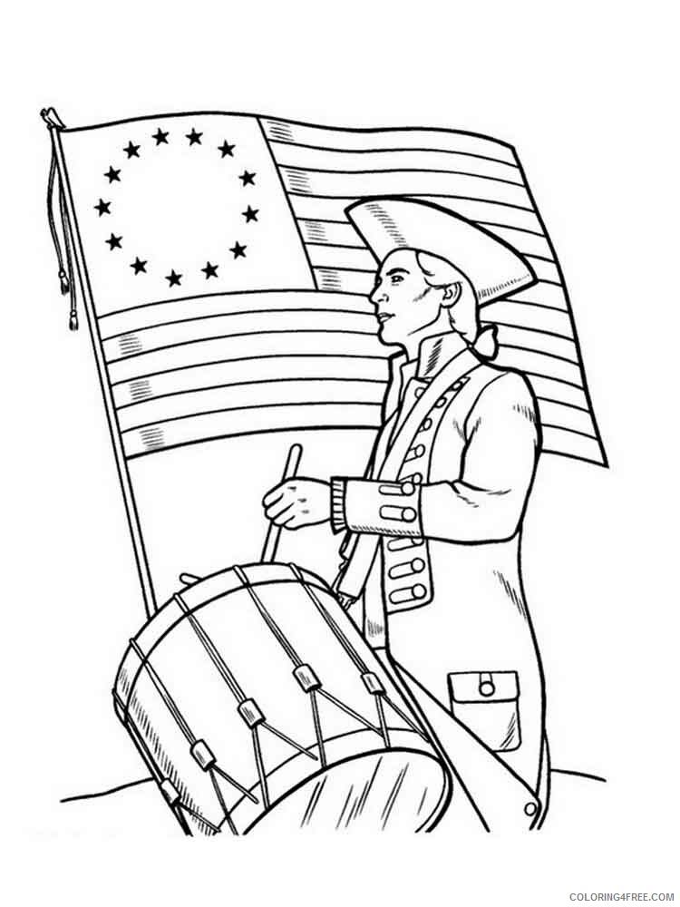 Independence Day Coloring Pages independence day 9 Printable 2021 3524 Coloring4free
