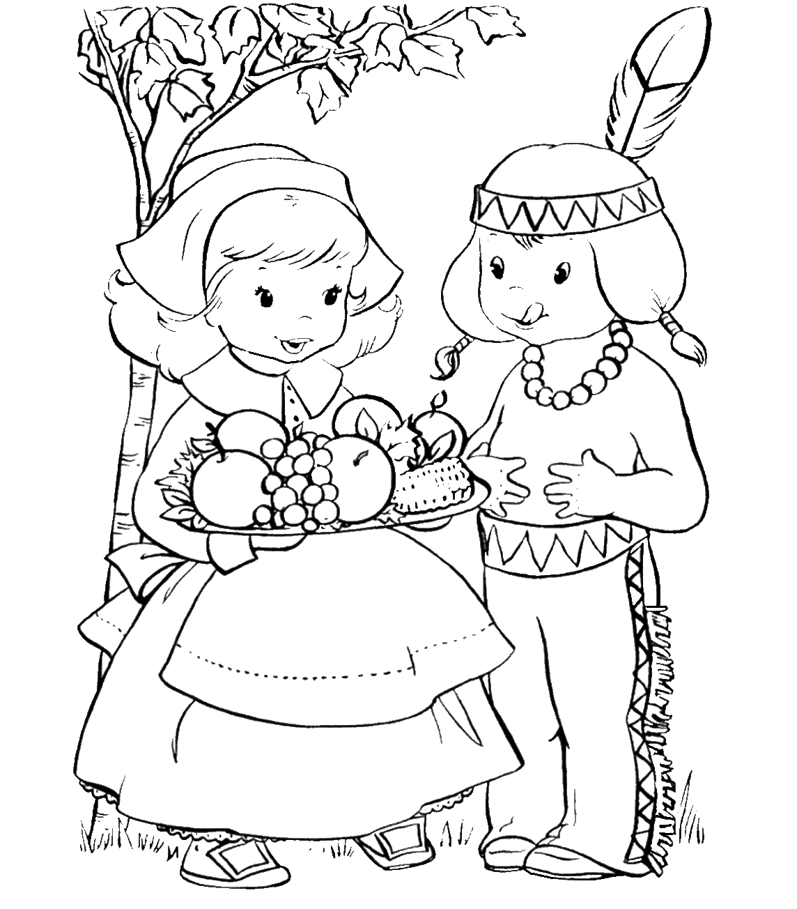 Indian Coloring Pages indians_55 Printable 2021 3550 Coloring4free