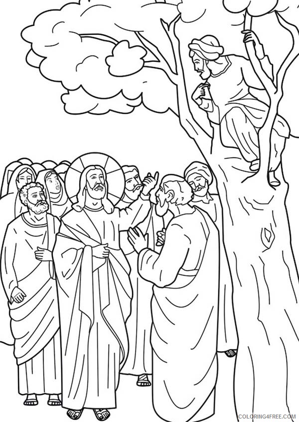 Jesus Coloring Pages Jesus Ask His Disciples to Come Down Printable 2021 3580 Coloring4free