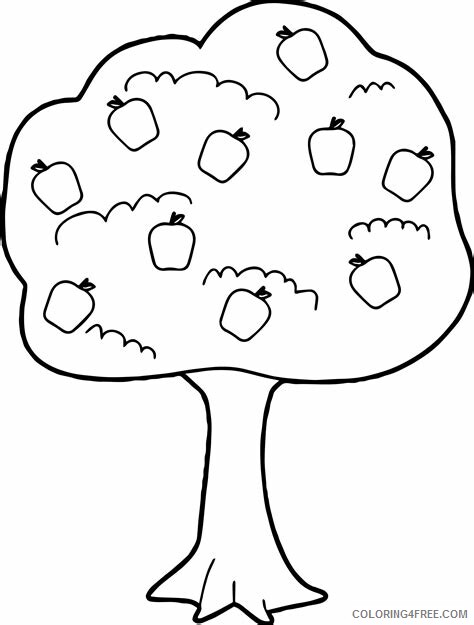 Johnny Appleseed Coloring Pages Apple Tree Johnny Appleseed Printabel Print 2021 Coloring4free